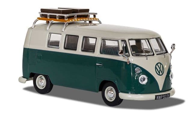 Volkswagen Devon Caravette Type 2 1500 SP, Pearl White and Velvet Green
