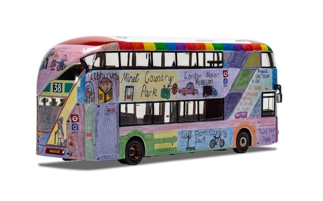 Wrightbus New Routemaster Arriva London LTZ 1230 Hackney Central Sehba Basras Our Hillingdon