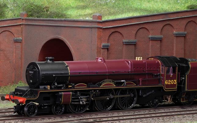 LMS, Princess Royal, 4-6-2, 6203 'Princess Margaret Rose' (with flickering firebox) - Era 3