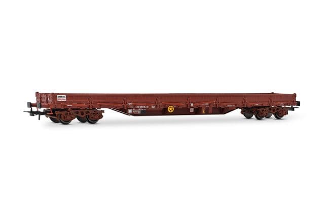 SNCF, wagon plate-forme à 4 essieux Res, « Unimetal », ép. IV