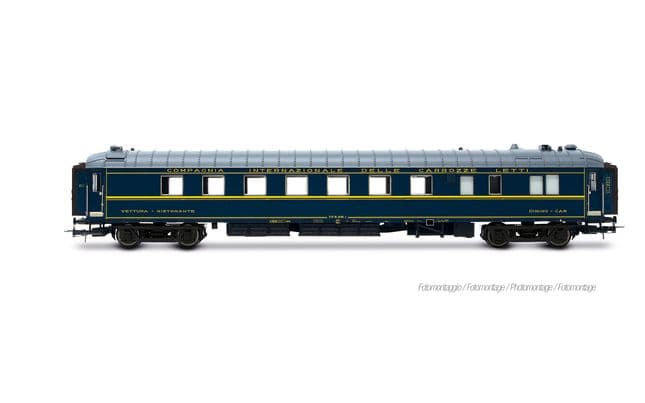 FS, 3-unit pack of Exp 234/235 Remus Roma – Wien, WR "Pistoiesi" ex CIWL + WLABm MU '68 TEN + UIC-X '75 2nd class, grey