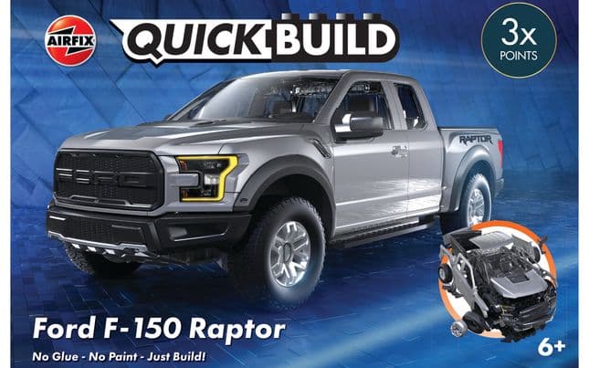 QUICKBUILD Ford F-150 Raptor - Grey
