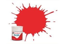 Acrylic Paint 209 Fluorescent Fire Gloss