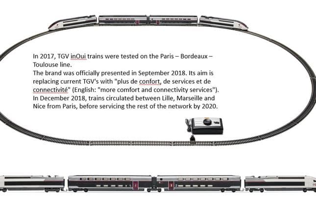 Jouef TGV inOui Set de train électrique