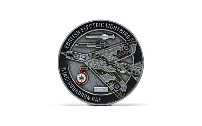 English Electric Lightning F.6 + Collectors Coin
