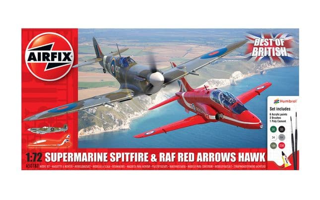 Airfix Best of British Starter Pack - Everything Included