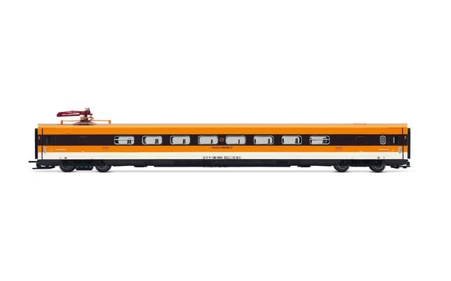 RENFE, tilting high-speed EMU class 443, with brown roof and modern logo, ep. IVb, with DCC sound decoder