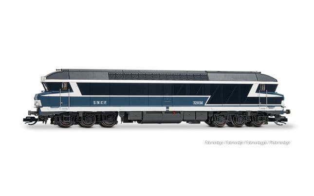 SNCF, 6-ach. Diesellokomotive CC 72034, Ursprungslackierung, mit BLE-Sounddecoder