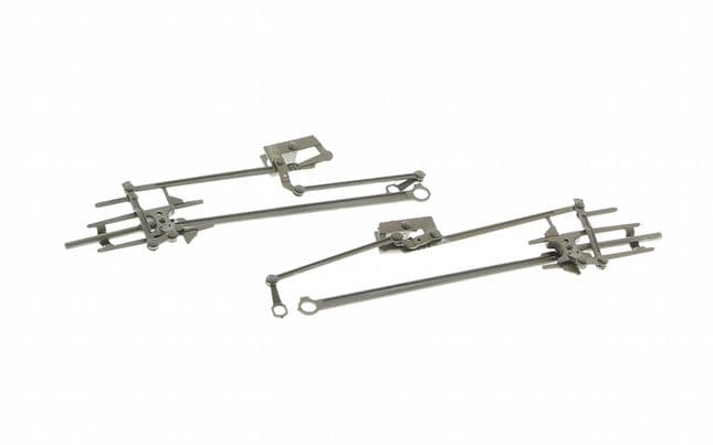 gears pack, Black 5 Valve Gear and Screws - Weathered