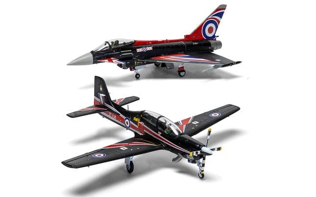 Eurofighter Typhoon FGR.4 "Blackjack" &amp; Shorts Tucano T.1 - Twin Pack