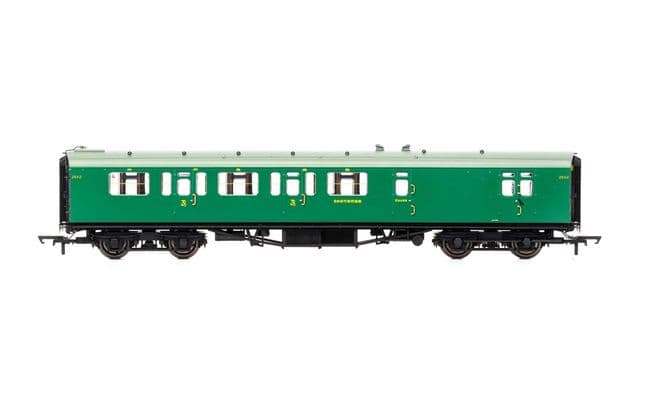 SR, Bulleid 59' Corridor Brake Third, 2862 - Era 3