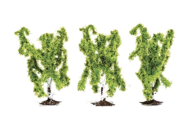 Birch Trees - 3x Pieces