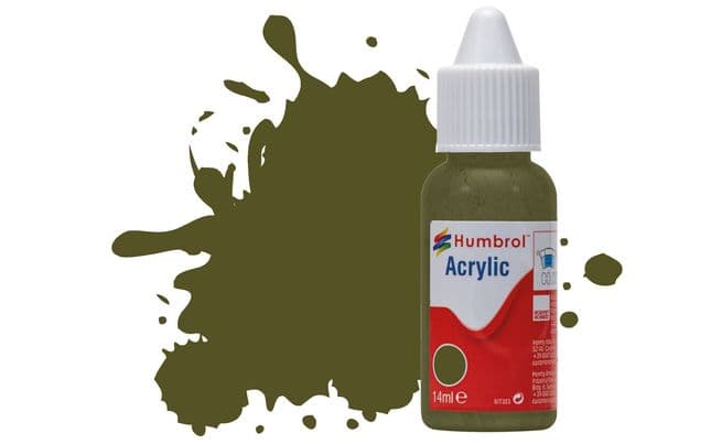 Acrylic Paint: 159 - Khaki Drab - Matt - (14ml)