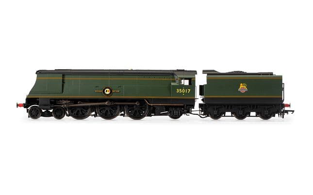 BR, Merchant Navy Class, 4-6-2, 35017 'Belgian Marine' - Era 4