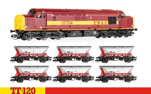 EWS Class 37 'Train &amp; Hopper Wagon' Bundles 