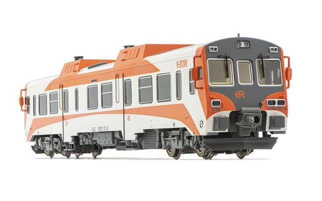 RENFE, automotor diesel 596, decoración "Regionales R2", 9-596-001-8, ép. V