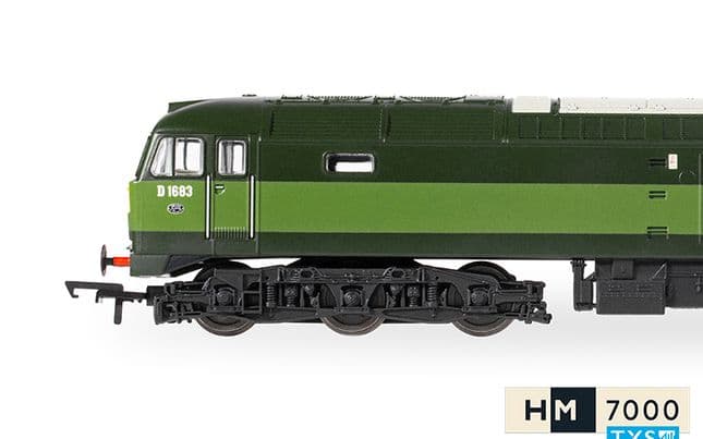 RailRoad Plus BR, Class 47, Co-Co, D1683 - Era 6 (Sound Fitted)