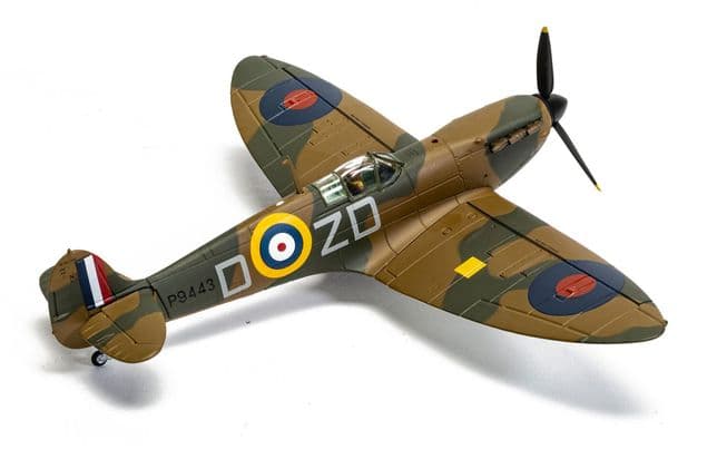 LINCOLN INTERNATIONAL SPITFIRE TÔLE BEL ÉTAT Lg 23cm À FRICTION PARACHUTE
