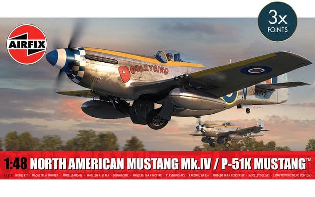 North American Mustang Mk.IV P 51K Mustang