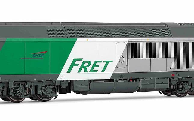 SNCF, locomotive diesel classe CC 472010, livrée “FRET”, ép. V