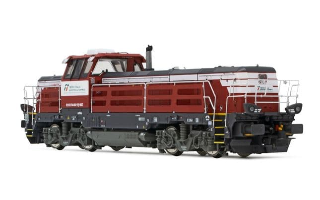 Mercitalia Shunting &amp; Terminal, Effishunter 1000 red/grey livery with white stripes, DCC Sound