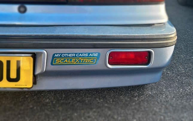 My Other Cars are Scalextric - Car Bumper Sticker