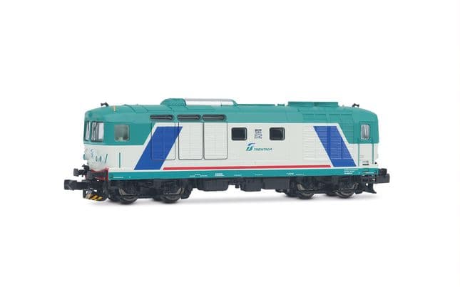 FS, diesel locomotive D.445, 3rd series, with four low lamps, "XMPR" (1st version) livery, ep. V, with sound decoder