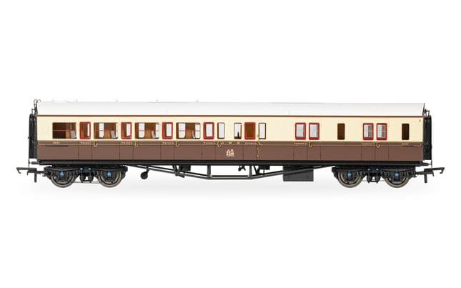 GWR - Collett Corridor Brake Third Class RH - 5041 - Coach