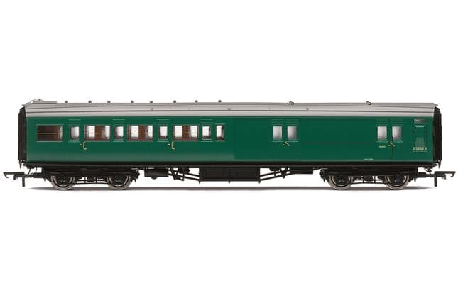 BR, Maunsell Corridor Four Compartment Brake Second, S3232S 'Set 399' - Era 5