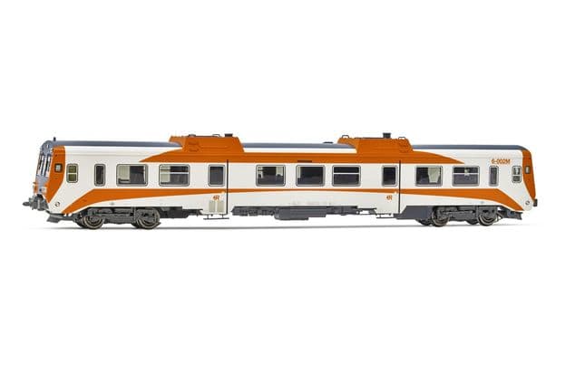 RENFE, automotor diesel 596, decoración "Regionales R2", 9-596-002-6, ép. V