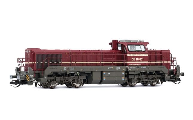 Cargo Logistik Rail Service, 4-axle diesel locomotive DE 18 001, ep. VI