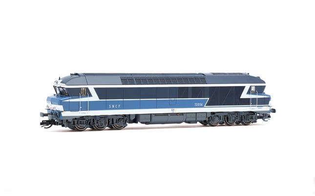 SNCF, 6-ach. Diesellokomotive CC 72034, Ursprungslackierung, mit BLE-Sounddecoder