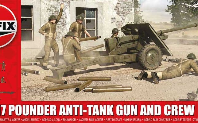 17 Pdr Anti-Tank Gun 1:32