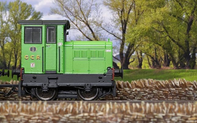 GCR(N), Ruston &amp; Hornsby 48DS, 0-4-0, No.1 'Qwag' - Era 10