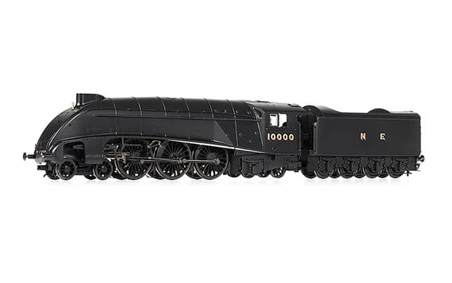 LNER, W1 Class, 'Hush Hush' Streamlined, 4-6-4, 10000 - Era 4