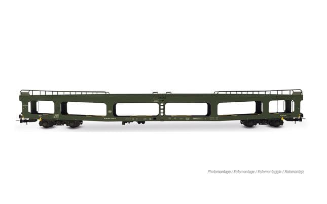 SNCB/SNCF, set motorail train, including 1 x WR SNCB ex CIWL + 1 x WL T2 SNCF + 1 x DD SNCB , ep. IV-V