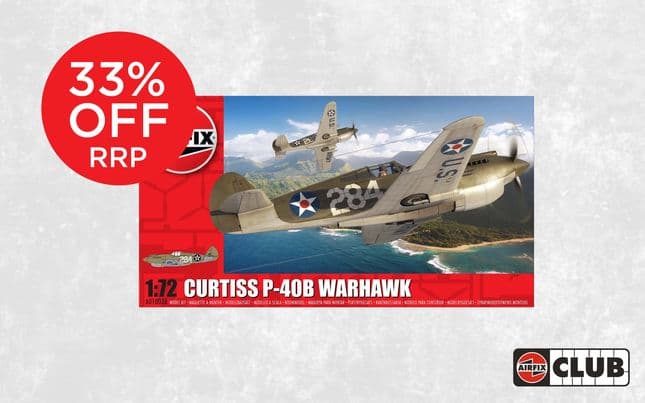 Airfix Club - Curtiss P-40B Warhawk