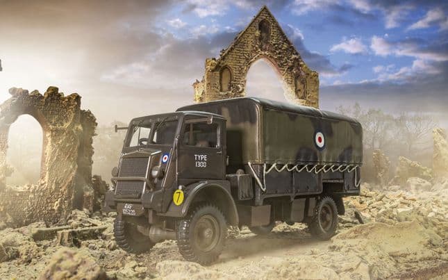 Bedford QLD 4X4 General Service Cargo Truck - RAF