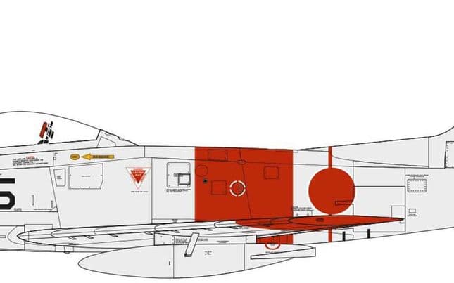 North American F-86F-40 Sabre