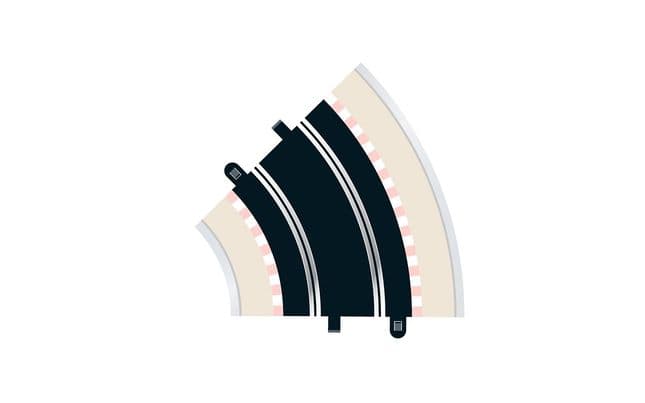 Radius 2 Curve 45¬∞ x 2