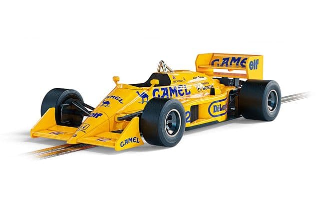Scalextric: la Lotus 99T - Monaco GP 1987 - Ayrton Senna - slot cars