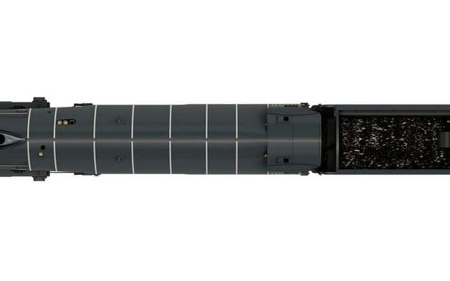 LNER, Class W1 'Hush Hush', 1935 (Double Blast Pipe), 4-6-4, 10000 - Era 3