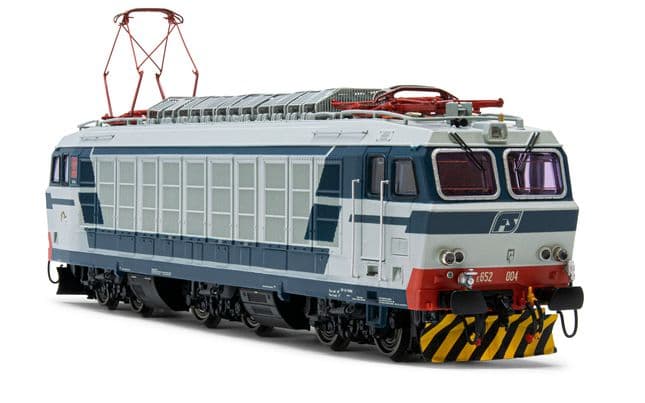 FS, electric locomotive class E.652 004 prototype, with type 52 pantograph, original livery, period IV-V, with DCC-sounddecoder