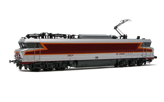 SNCF, electric locomotive CC 21001 in original livery, period IV, with digital sound decoder