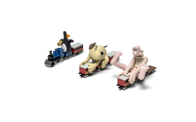 Corgi Wallace & Gromit - The Wrong Trousers - Train Set Chase