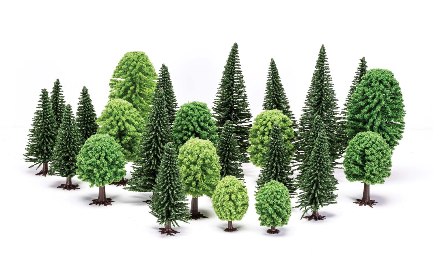 Hobby' Mixed (Deciduous and Fir) Trees