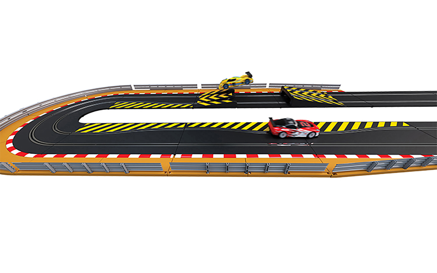 MICRO SCALEXTRIC HORNBY Disney Cars 2 pin per capelli curva a U 1:64