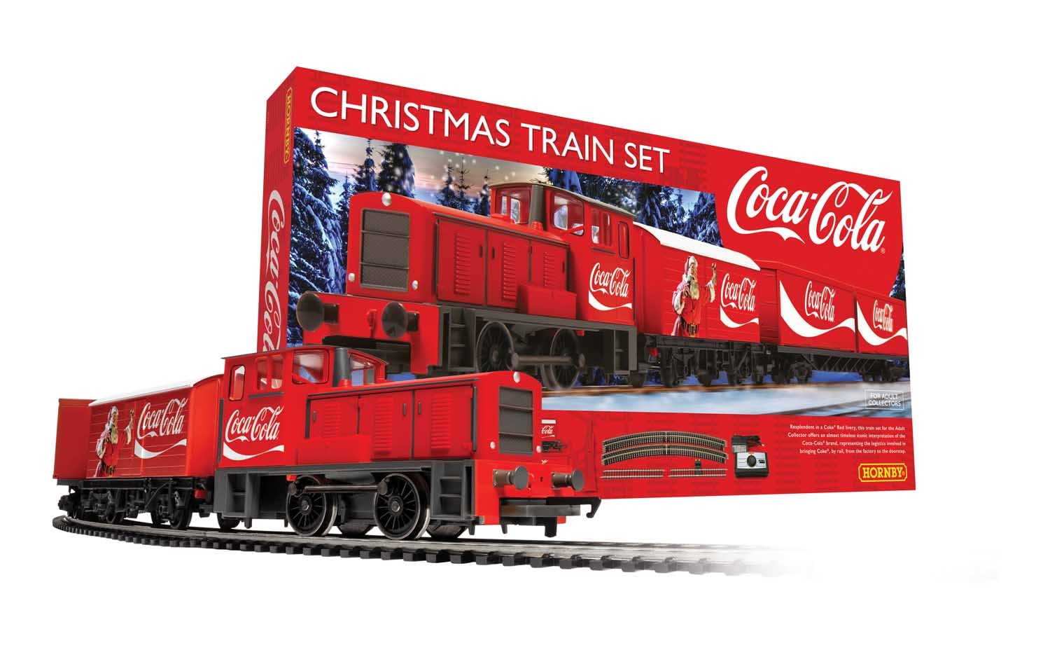 R1233M The Coca Cola Christmas Train Set