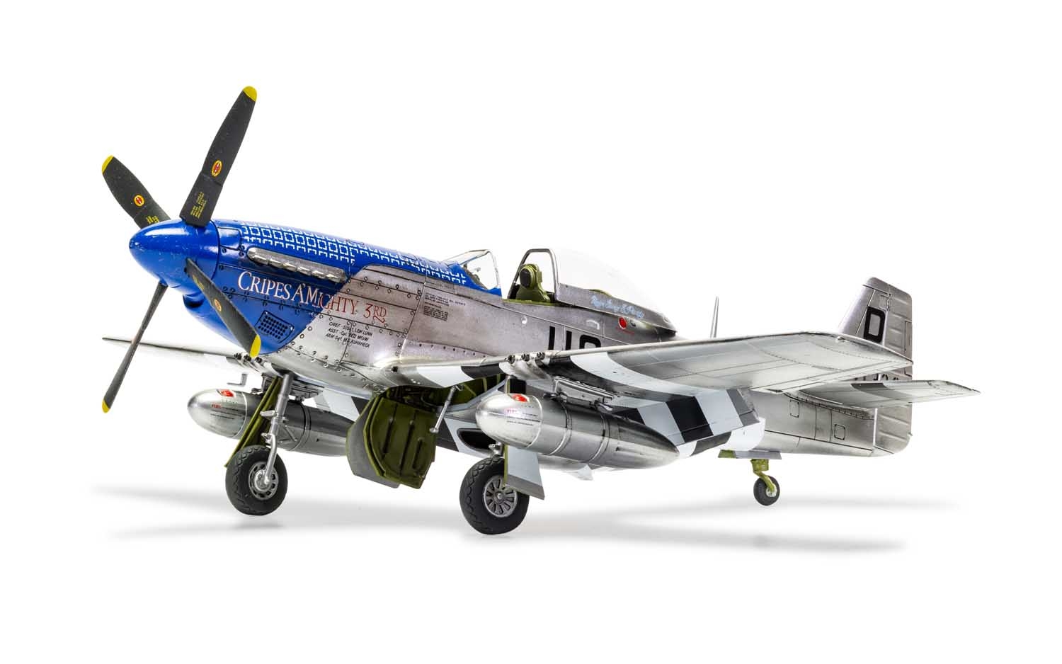 Filletless Tails Airfix Airf05138 North American P51-D Mustang 1/48 