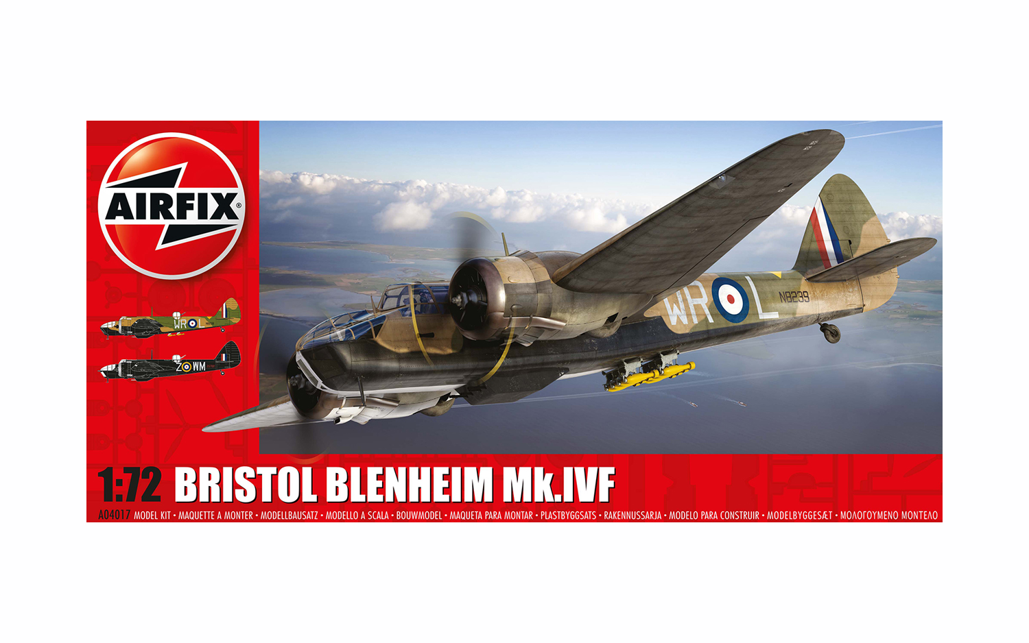 Bristol Blenheim MkIV Fighter 1:72